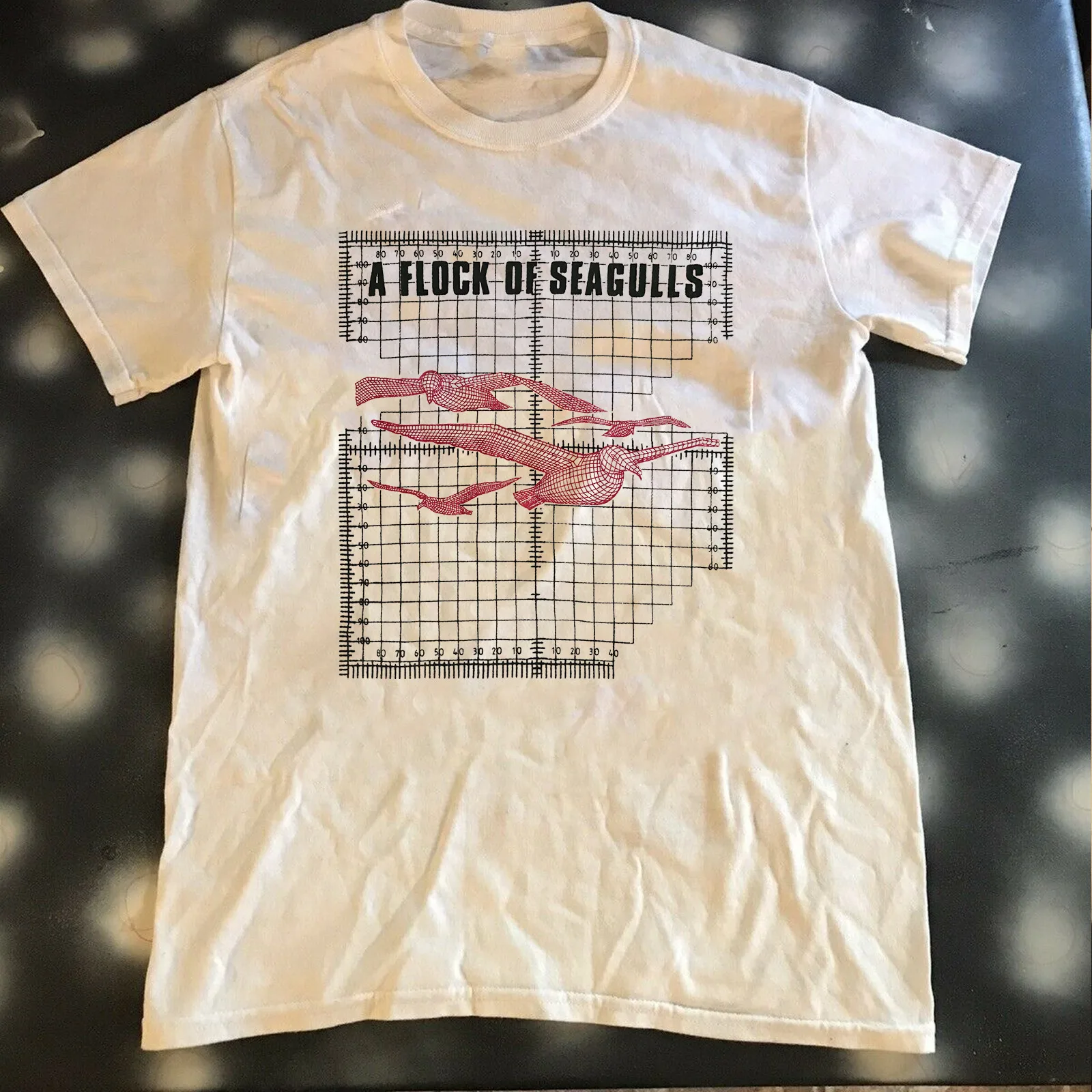 1982 A Flock Of Seagulls Gift For Fan White S-2345XL Unisex T-shirt NL2916