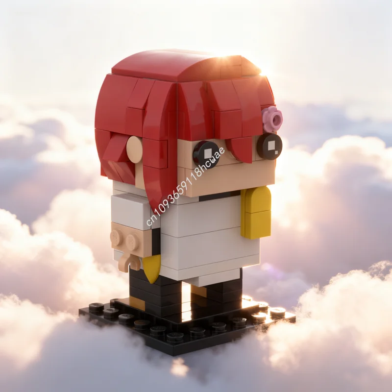 

125 шт. MOC Hanasaki Miyabi Brickheadz модель строительные блоки строительство DIY идея креативные игрушки образование Рождественский подарок кирпич