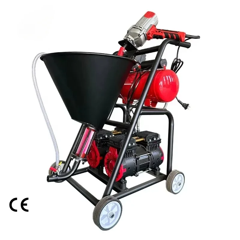 

Praise Super Many New Small Putty, Plastering, Cement, Paint Wall Grouting Spraying Machine