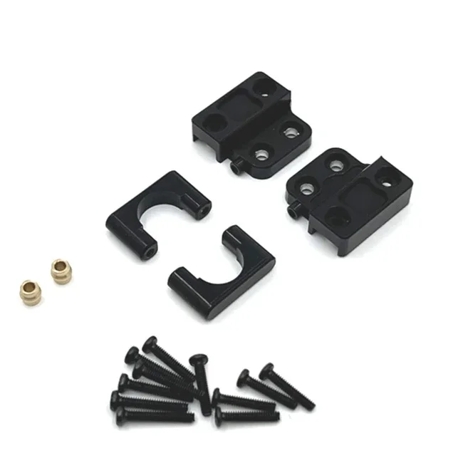 MN82 LC79 Metal Rear Axle Shock Absorber Leaf Springs Fixed Seat Mount Bracket 1/12 RC Car Upgrade Parts Accessories