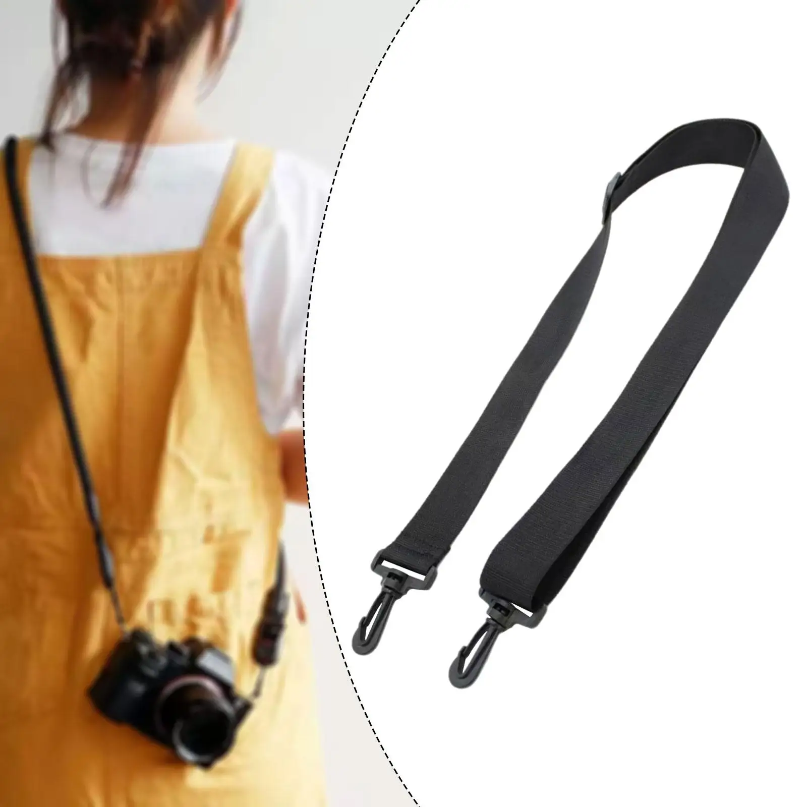 Multipurpose Bag Strap for Crossbody Shoulder Bag Laptop Bag Camera Bag Water Bottle Carrier Heavy Duty Polyester Adjustable