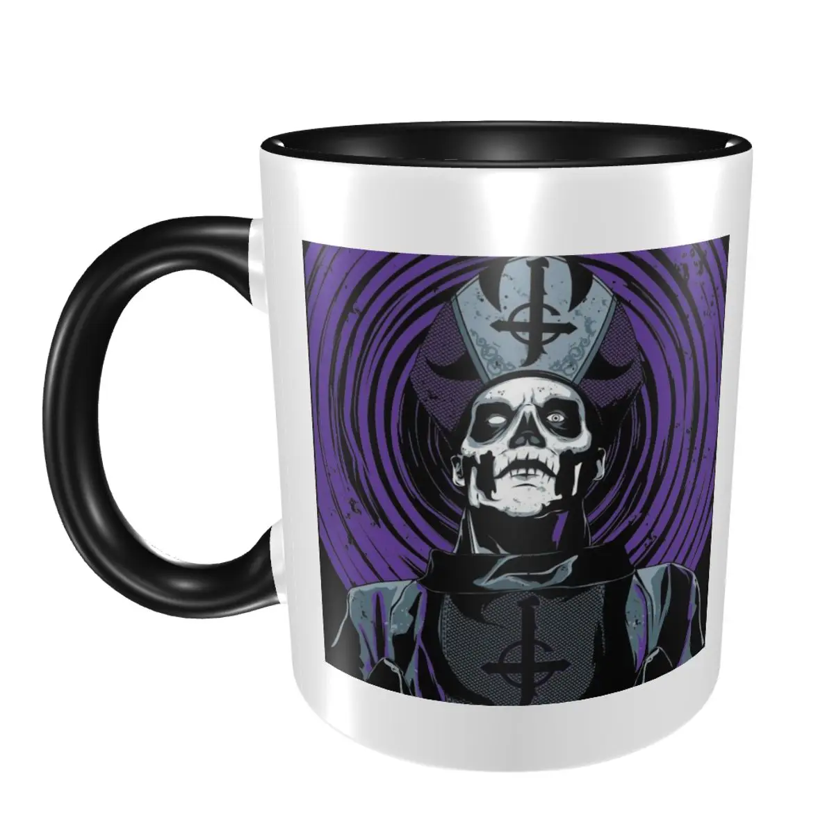 

Кружка Rock Band Ghost BC, забавные керамические кофейные чашки, чайные кружки, чашка для молока, посуда для напитков, подарок для друзей