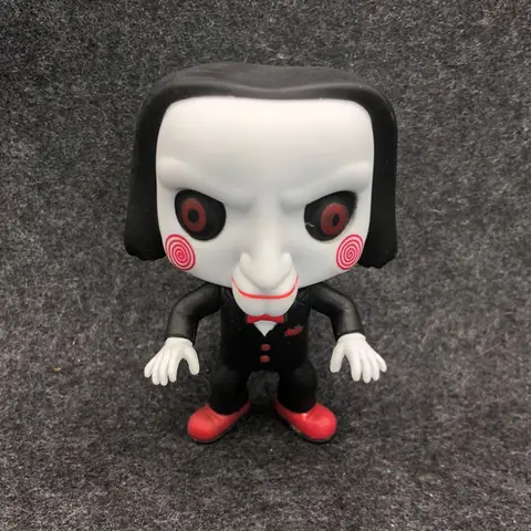 Filmen Saw-karaktär Billy Ghost ansiktsmask vinyldockor figurleksaker 10 best sales Billy Saw Funko Pop - №7