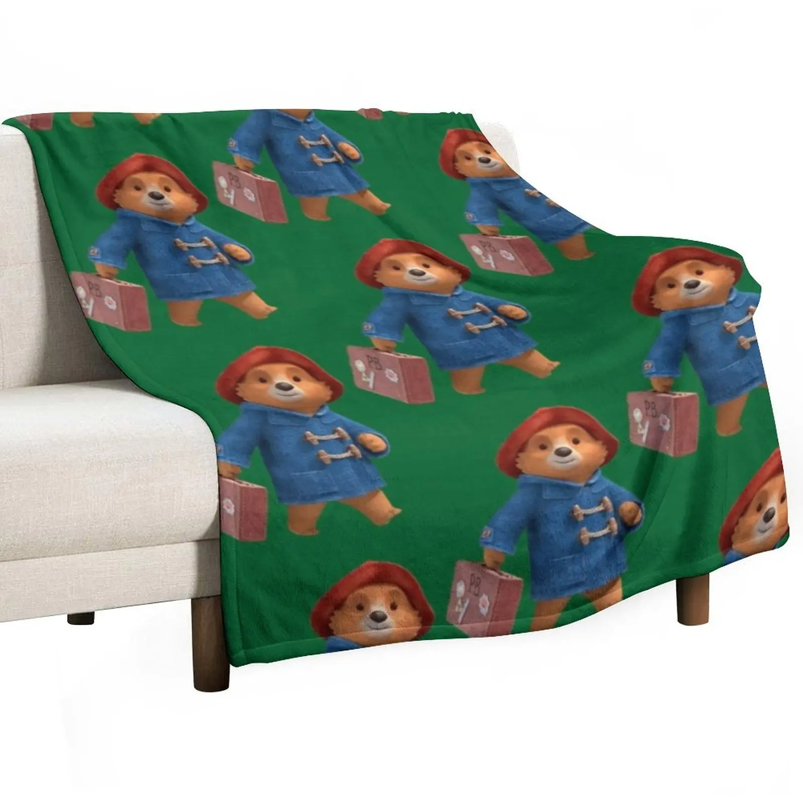 paddington bear (5) Throw Blanket decorative Thins Moving Blankets