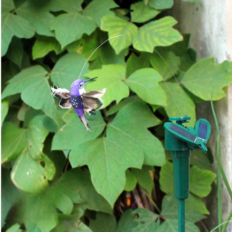 Solar Powered Flying Hummingbi - огляд і ціна Outdoor Power Stake