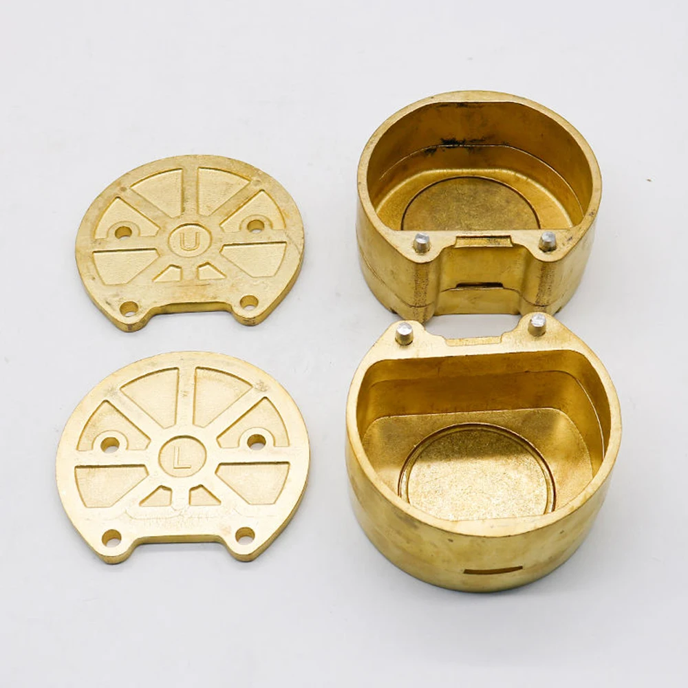 

1pc Dental Lab Copper FLASK Non-stick Plaster Denture Flask Press Compress Flask On Acrylic Partial Denture Work