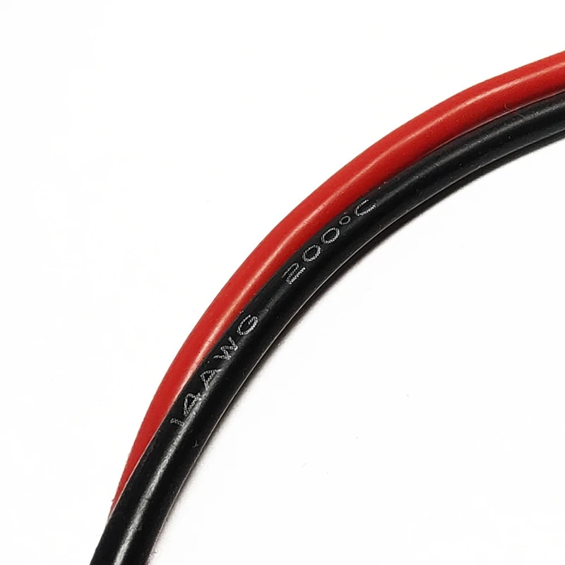 New E-Bike Power Extension Cable XT60 Male / Female To Conector Plug 14Awg High Temperature Resistant Silicone Cable