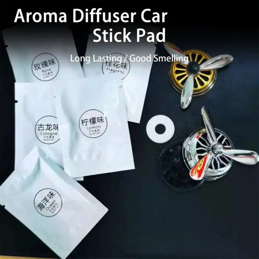 Compresse per aromaterapia Fragranze per bocchetta dell'aria per auto Diffusore di sapore Accessori interni per auto Compresse per deodorante per ambienti Ricarica Profumo solido