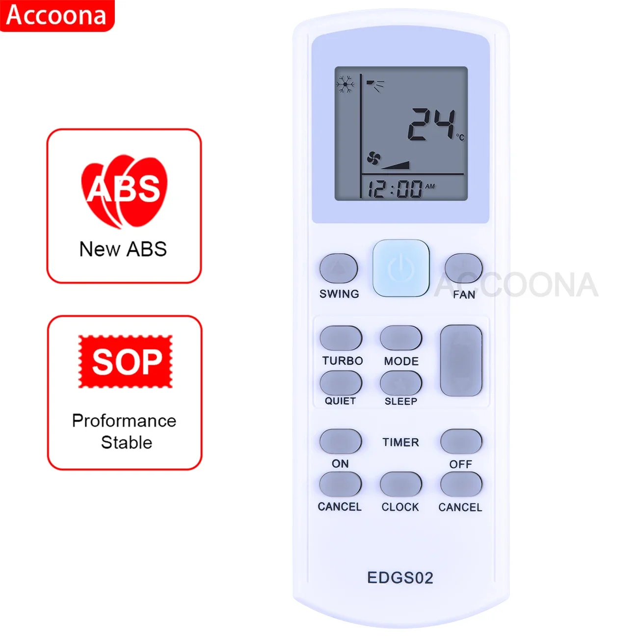 New Remote Control Replacement for DAIKIN Air Conditioner APGS02 EDGS02 ECGS02 Fernbedienung