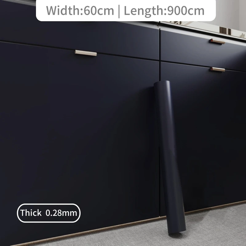 

Solid Blue Contact Paper for Home Decoration Dark Blue Peel and Stick Wallpaper Vinyl Wall Sticker for Bedroom Furniture Shelves