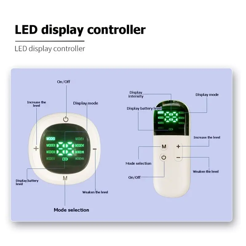 【RABATT】Smart EMS Electric Butt Toner Device With Remote Control 8 Modes 19 Gears Training Pad Lifting Massage Functionality