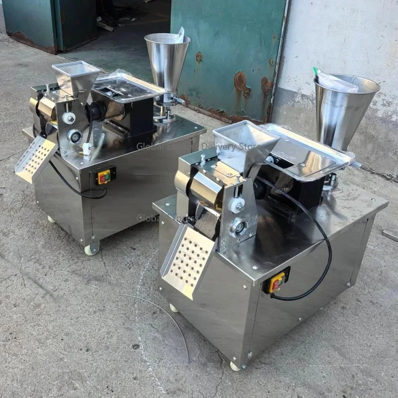 

Automatic 220V Motor Dumpling Empanada Pastelito Big Ravioli Samosa Maker for Restaurants Hotels Wonton & Pelmeni Industries