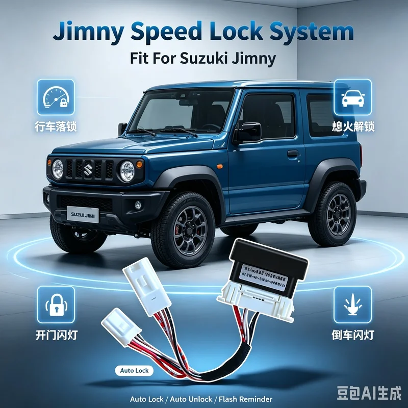 Для нового Suzuki Jimny WINSGO: многофункциональный автомобильный OBD-замок скорости, подключай и используй.