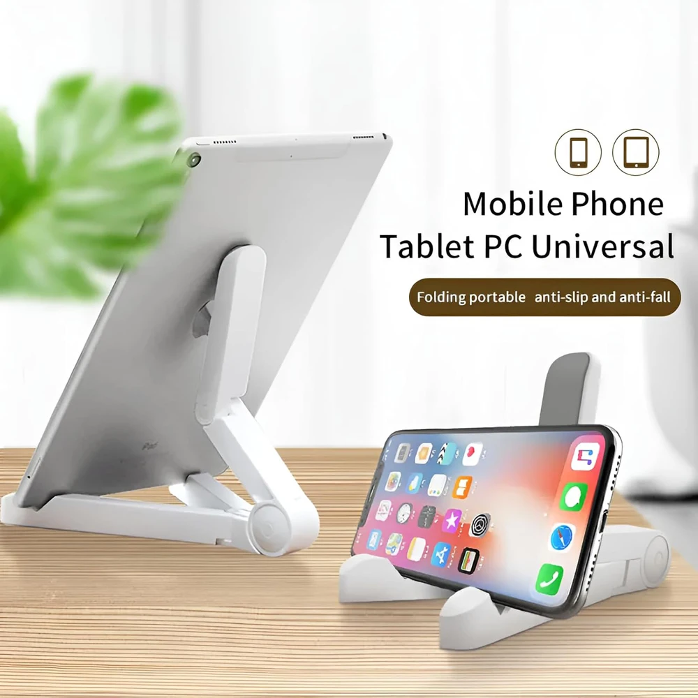 

New Desktop Phone Tablet Stand Desktop Multifunctional Folding Lazy Creative Portable Simple Stand