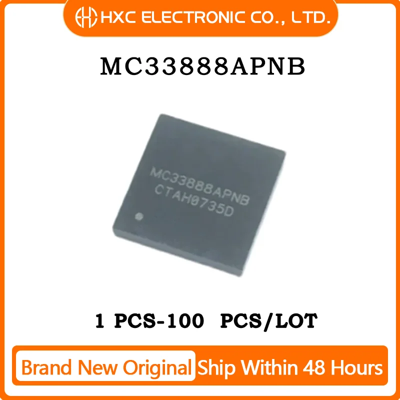 1/5/10/50pcs 100% mc33888 qfn36 ic
