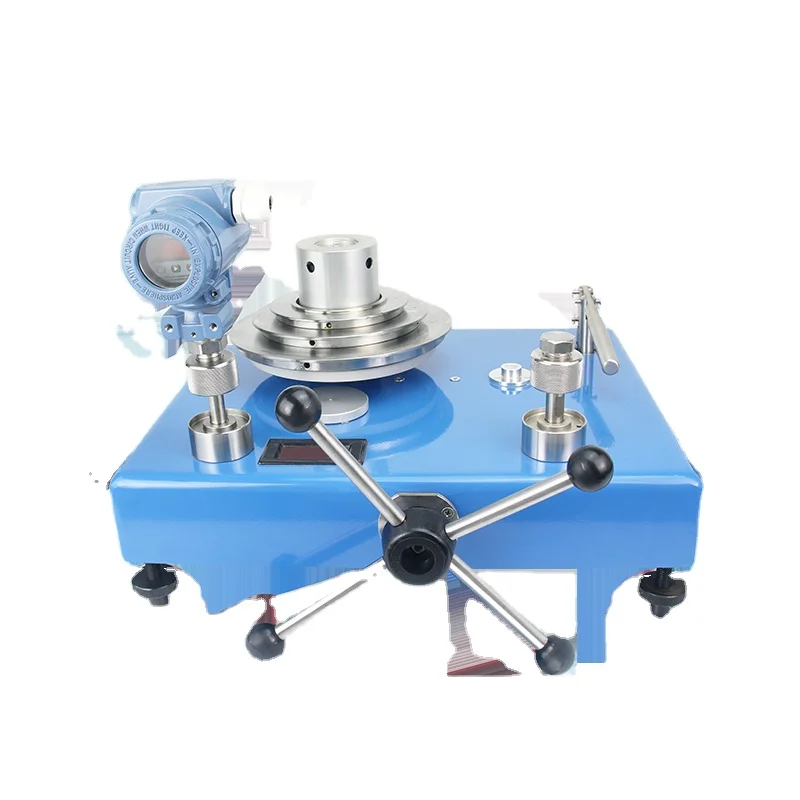 High Precision YS-600 Portable Dead Weight Tester Pressure Calibrator Equipment With Primary Standard And Digital Gauge
