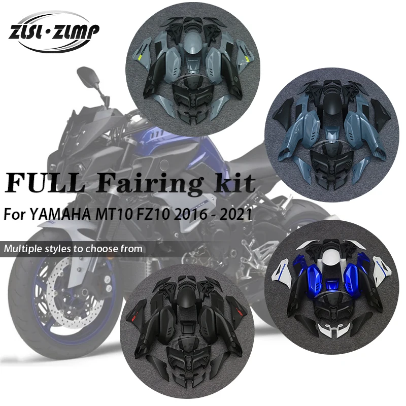 

Для Yamaha MT-10 MT10 FZ10 2016-2021 комплект обтекателя мотоцикла, панели кузова, АБС-пластик, полный кузов, декоративные чехлы