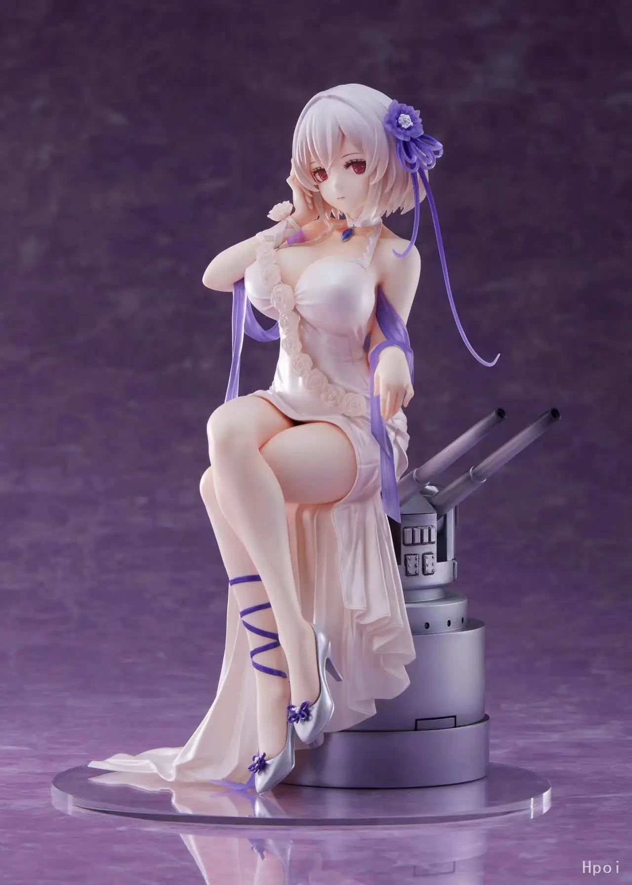 

Original WAVE Azur Lane Sirius White Roses Sexy Girls Anime Figure PVC Action Figures Collectible Model Toy Gift for Friends