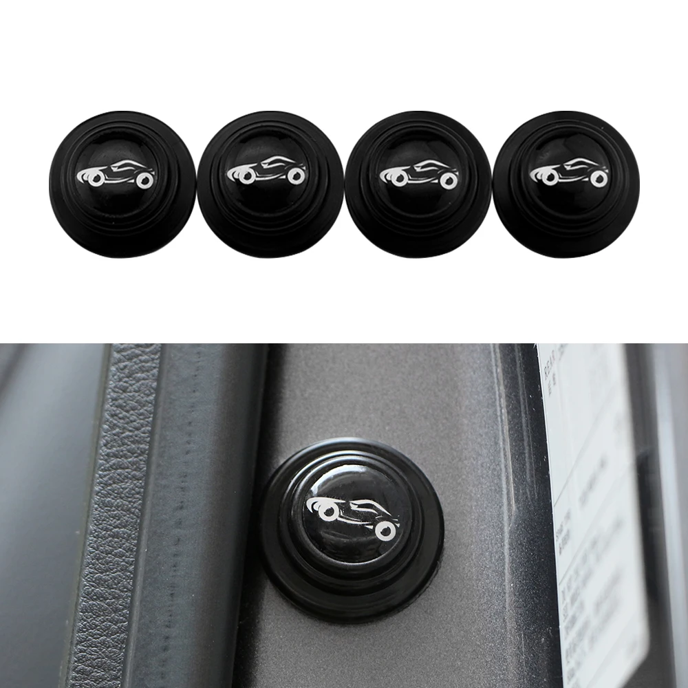 4Pcs Car Door Sticker Soundproof Buffer Gasket for Kia K2 K5 Rio 3 Picanto Ceed Cerato Sportage for Hyundai Accessories