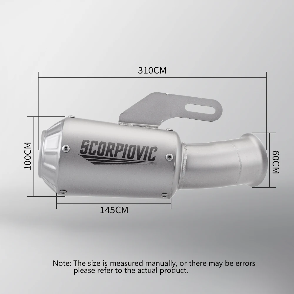 Sistema de escape Original para motocicleta, silenciador de instalación sin pérdidas, tubo de enlace para SUPER DUKE 1290 R 2020-2023