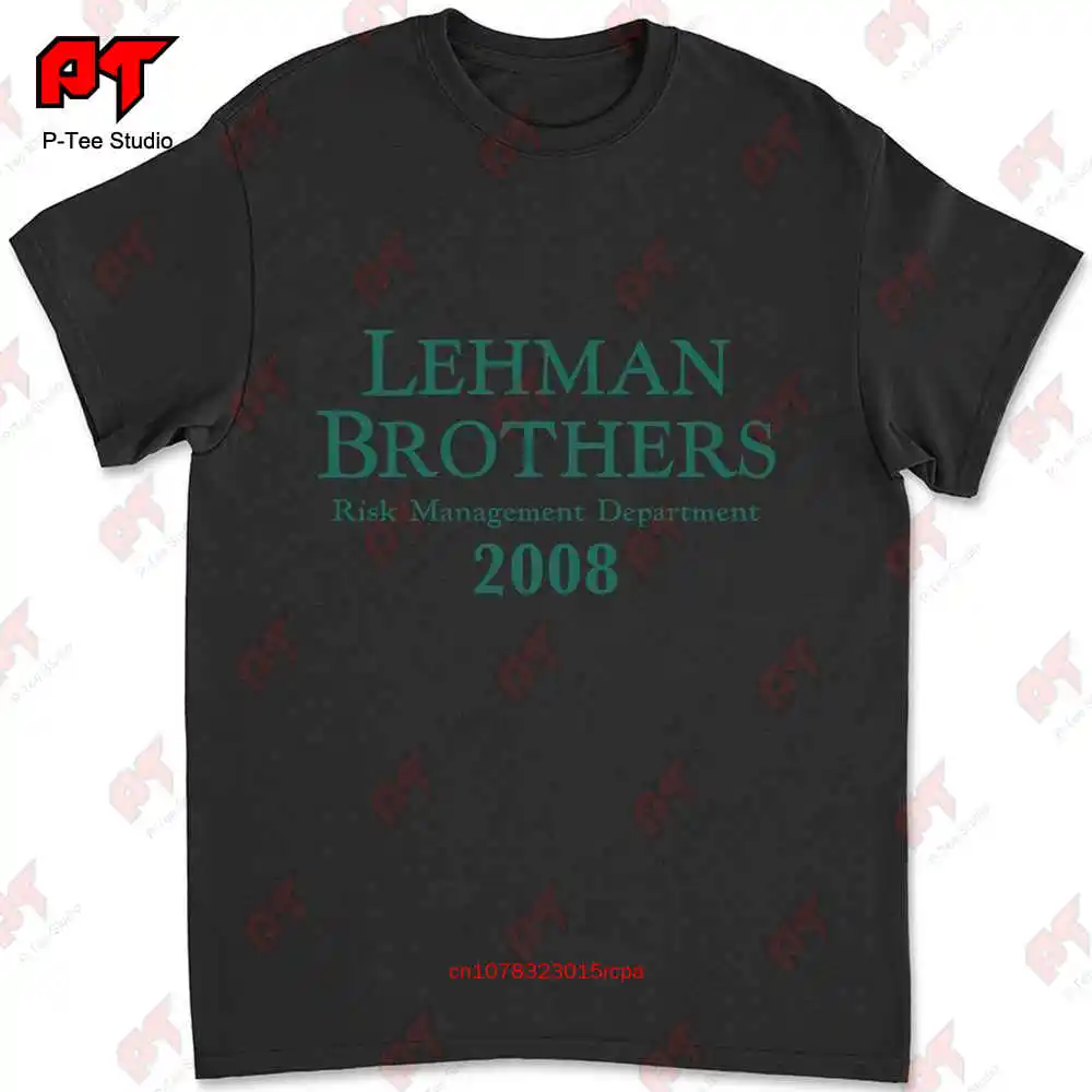 Lehman Brothers Risk Management Department T-shirt OH34