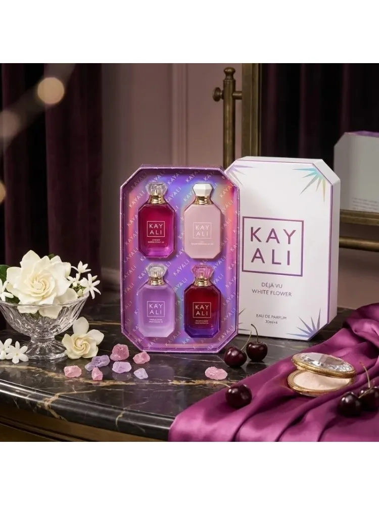 Zestaw perfum KAYALI 4x30ml Długotrwałe Unisex Eau de Parfum Luksusowa Kolekcja Zapachów Słodkie Gładkie Egzotyczne Eleganckie Premium Zapachy — 2