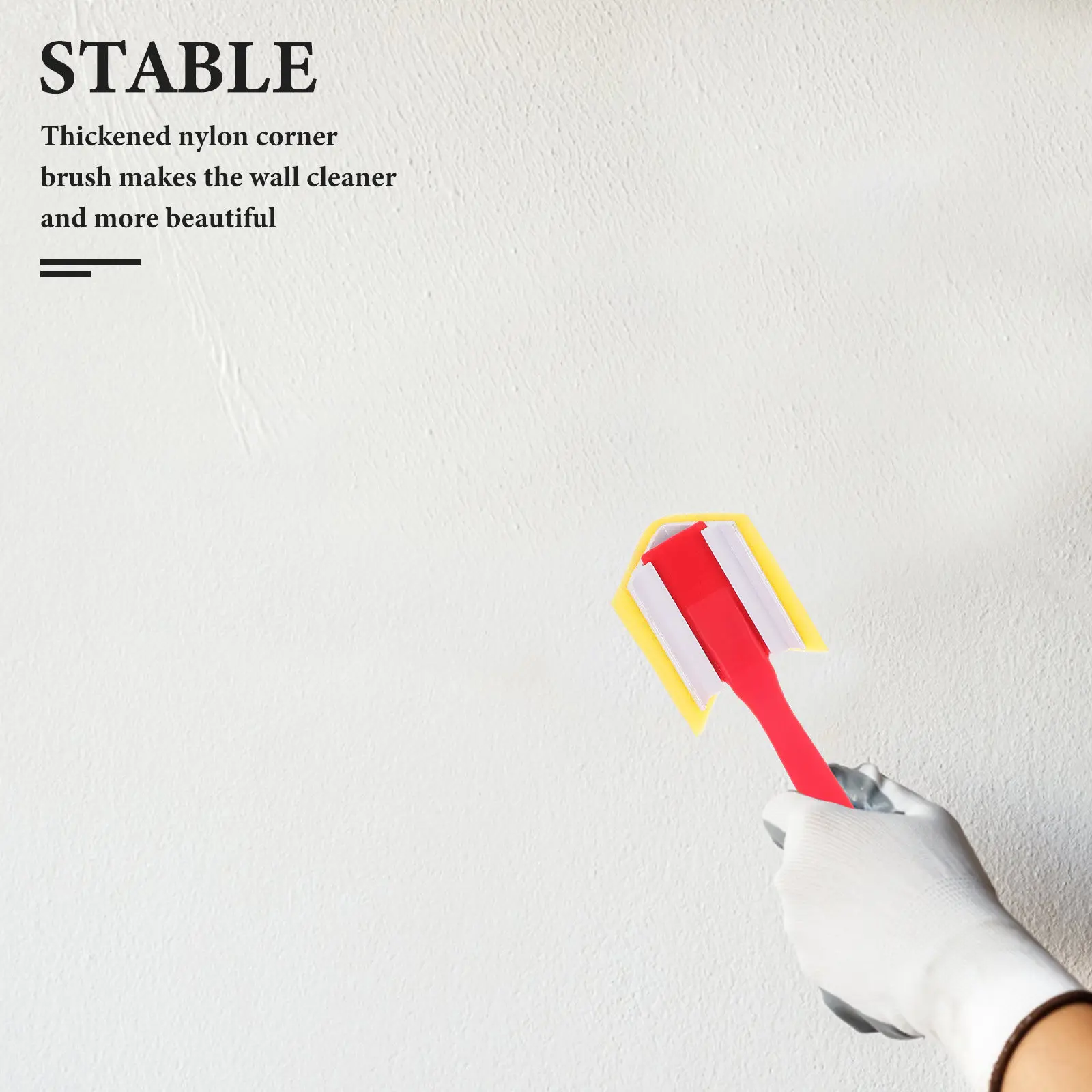 Thickened Nylon Edge Brush Painting Tool Wall Trimming Tool for Corner Cleaning Walls Ceilings Door Frames Multifunctional