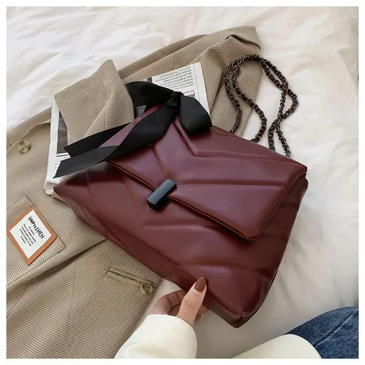 2025 뉴 레트로 여성 숄더백 대용량 자수 패션 크로스백 명품 디자인 캐주얼 여성 지갑