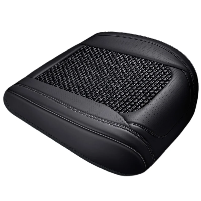 

Кожаный чехол на автомобильное сиденье, роскошная защитная подушка для переднего сиденья для Volkswagen Passat CC B5 B7 Golf 5 GTI Skoda Octavia 2 3 A7