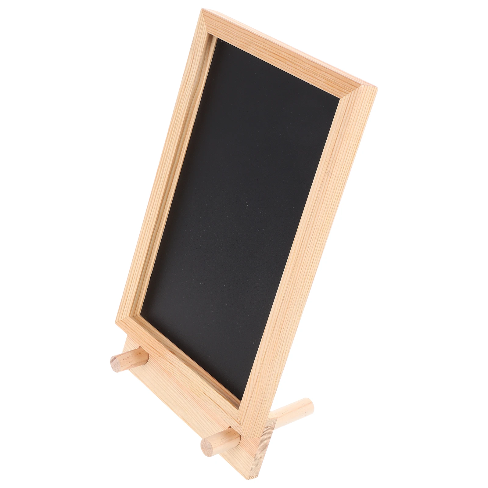 

Menu Price Writing Board Blackboard Chalkboard Signs Erasable Compact Lightweight Wood Construction Tabletop Counter