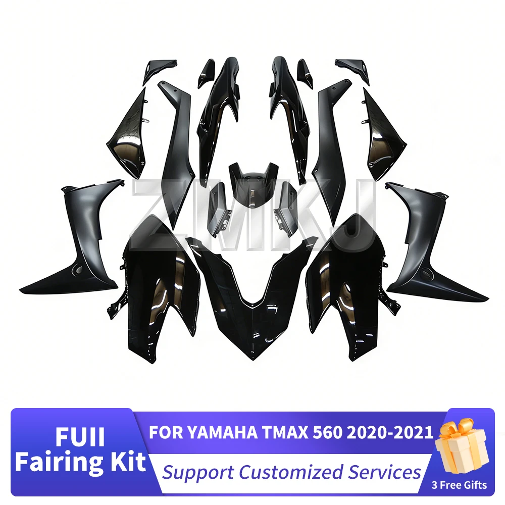 

For YAMAHA TMAX 560 2020 2021 TMAX Tech MAX 2020-2021 Fairing Set Body Kit Decoration Plastic Guard Plate Parts Shell Injection