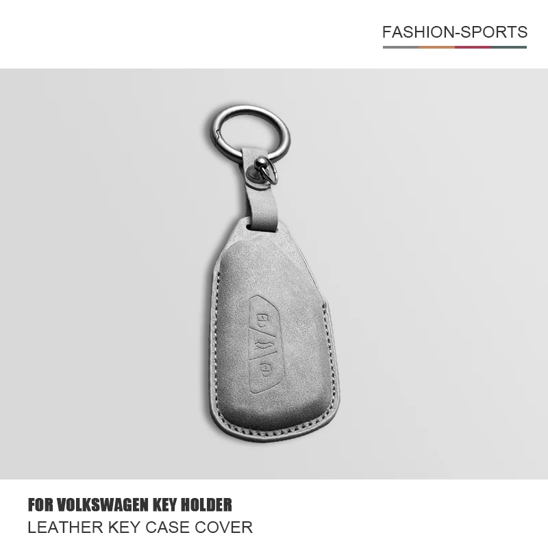 

Leather Car Remote Key Case Cover For VW Volkseagen Golf 8 MK8 ID.3 ID.4 Cupra Skoda Octavia A8 SEAT Leon MK4 Formentor Tarraco