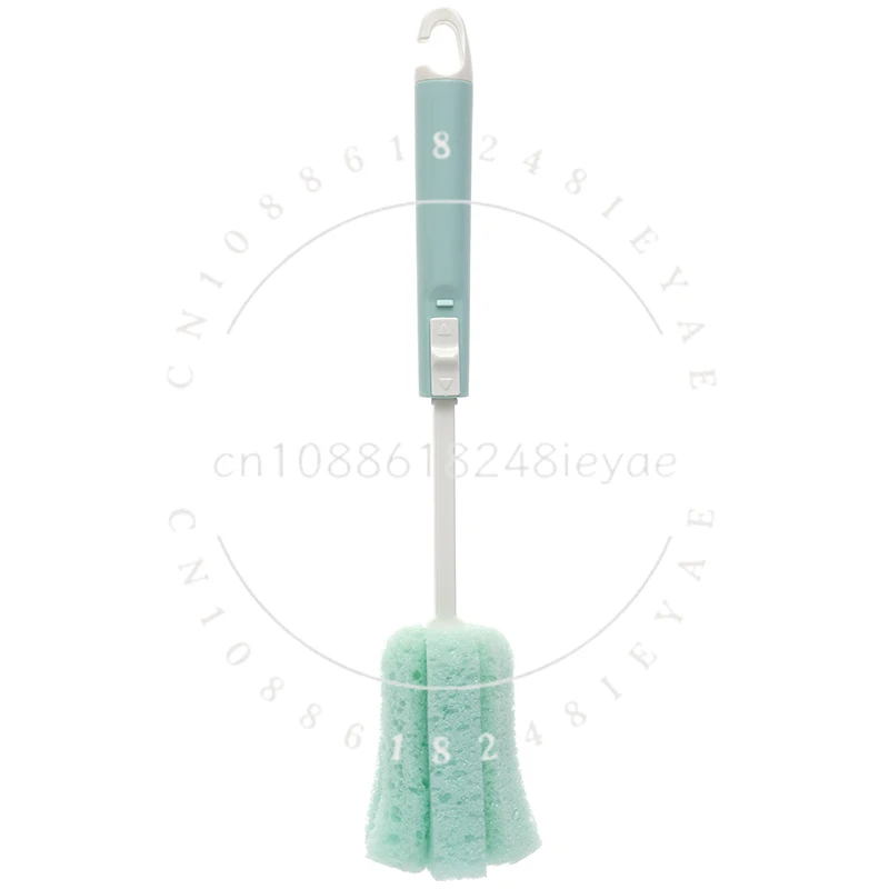 

Long Handle Cup Brush, Sponge Washing Cup Brush, Retractable Adjustment, Deep Cup Brush