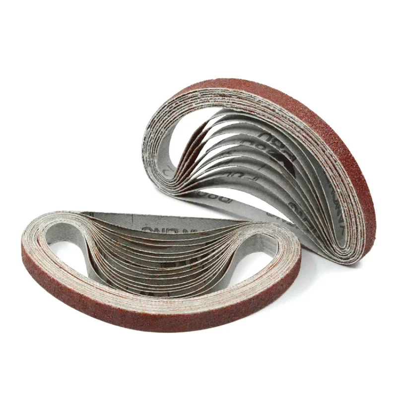 10 pcs 330*10mm/453*15mm Sanding Belts P40 - P1000 Abrasive Screen Band for Wood Soft Metal Grinding Polishing