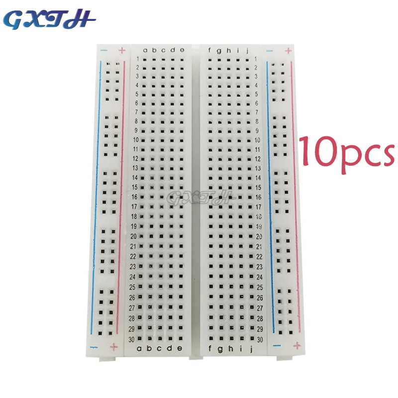 10 stücke 400 Krawatte Punkte Solderless Pwb-breadboard Mini Universal Test Protoboard DIY Brot Bord Für Bus Test Platine