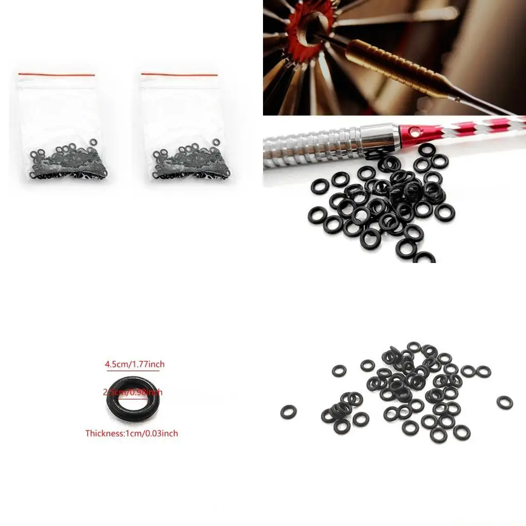 

31BE Darted Equipment Резиновые кольца Профессиональные шайбы с нескользящей рукояткой Инструмент для улучшения характеристик