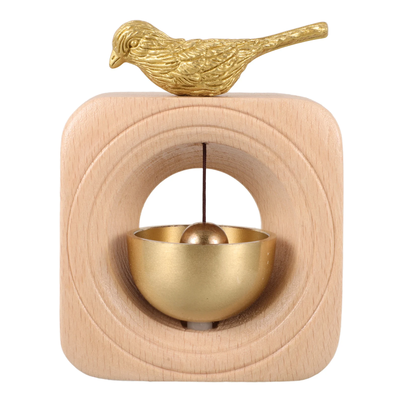

1pcs Japanese Wind Chime Ornament Door Bell for Business Shopkeepers Bird Doorbell Decorative Wooden Entrance Sign Home