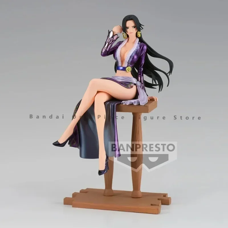 In Stock Original One Piece SHF Bandai Boa Hancock Action Figure Animation Toy Gift Model Collector Anime Hobby