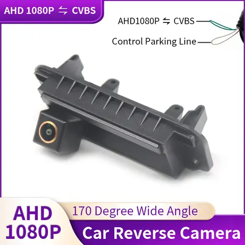 AHD 1080P Vehicle Trunk Handle Rear View Reverse Camera For Mercedes Benz C Class C180 C200 C260 MB W204 S204 W212