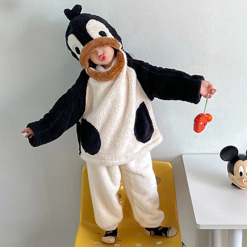 Soft Unisex Family Toddler Children Penguins Fancy Dress Pajamas Penguin Costume For Kids Adult Animal Halloween Cosplay Outfit