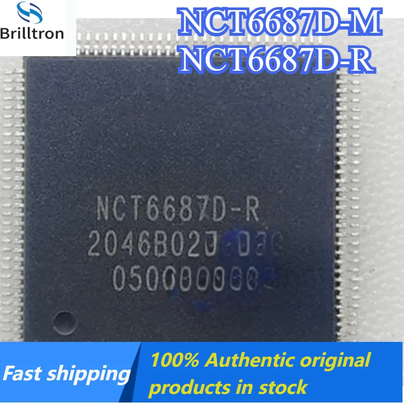 2-10PCS NCT6687D-M NCT6687D-R TQFP128  Brand New Original In Stock , Fast Shipping.