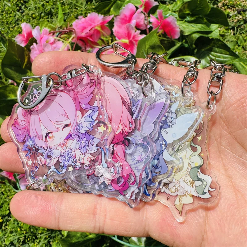 Anime Game Infinity Nikki Cosplay Costumes Key Chain Keychain Accessories Pendant