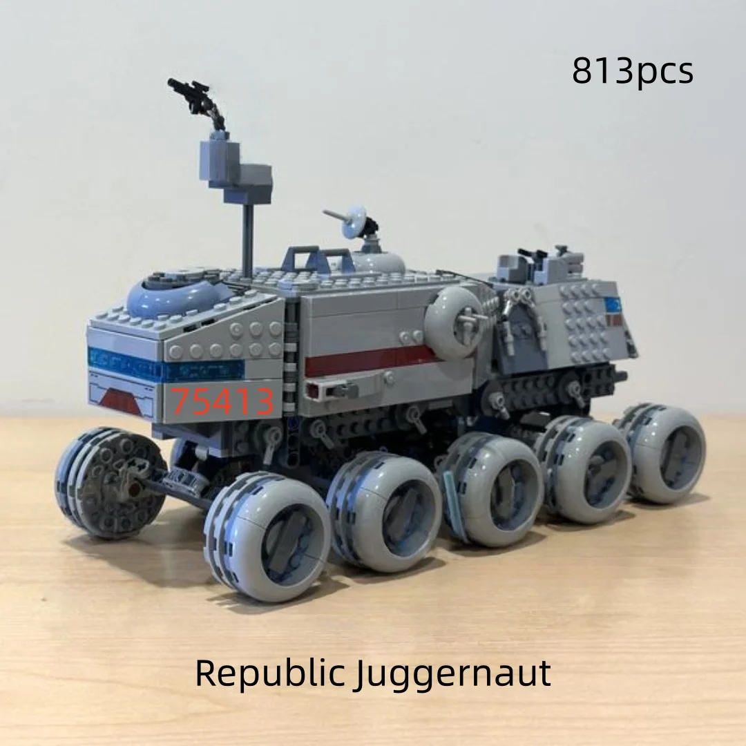 ديزني حروب الفضاء التجارة الاتحاد MTT نموذج اللبنات جمهورية درويد الناقل الطوب 7662 75435 40686 75413 لعبة عيد الميلاد