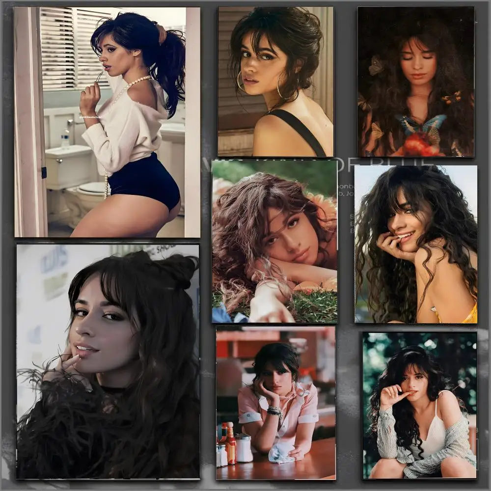 Singer Camila Cabello Poster Modern Aesthetic Print Minimalist Bedroom Living Room Home Decor Gift
