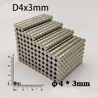 10/20/50pcs 4*3mm Whiteboard Magnet, Suitable For Office, Fridge, Kitchen, Home Items 4x3mm Small Magnets, Mini Magnetr