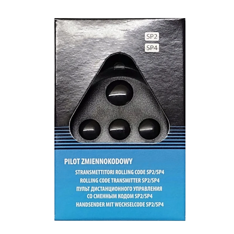 SPACE SP2 télécommande 433.92MHz Code roulant SPACE SP4 SP2 porte télécommande vert lumière LED émetteur portatif