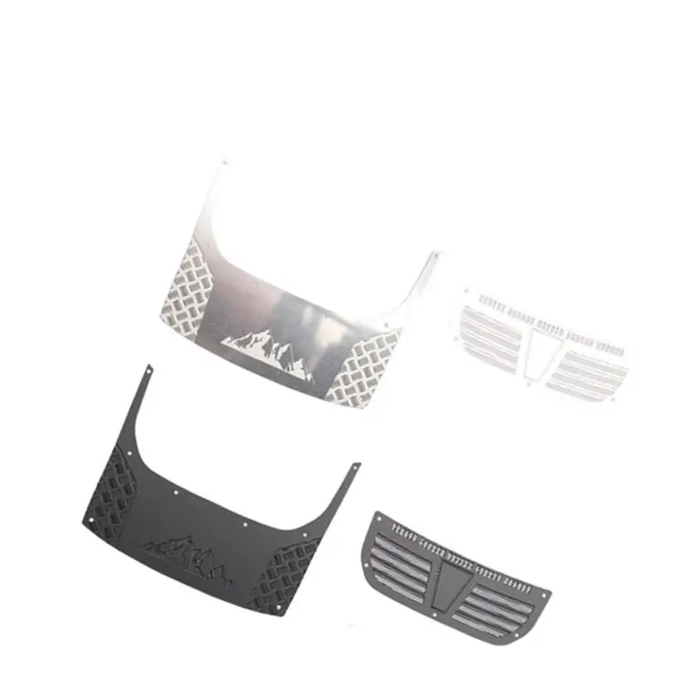 

Для 1/18 Traxxas Trx-4m Bronco капот двигателя наклейка из нержавеющей стали декоративный металлический лист