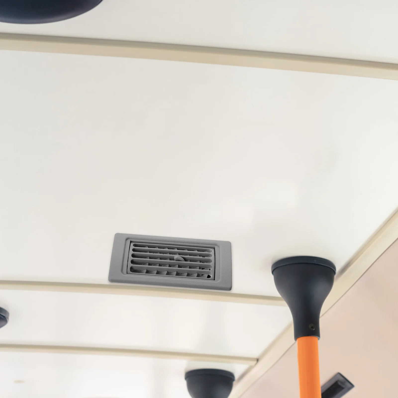 

Adjustable Vent Grille Car Air Conditioner Outlet Deflector For Vehicle Cooling Durable Abs Floor Register Vent Cover