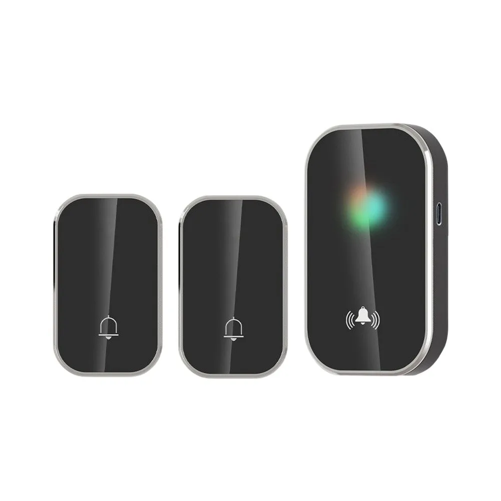 Wireless Doorbell Remote for Battery Powered Intelligent Doorbell with 85dB Loud Chime and 300ft Line of Sight