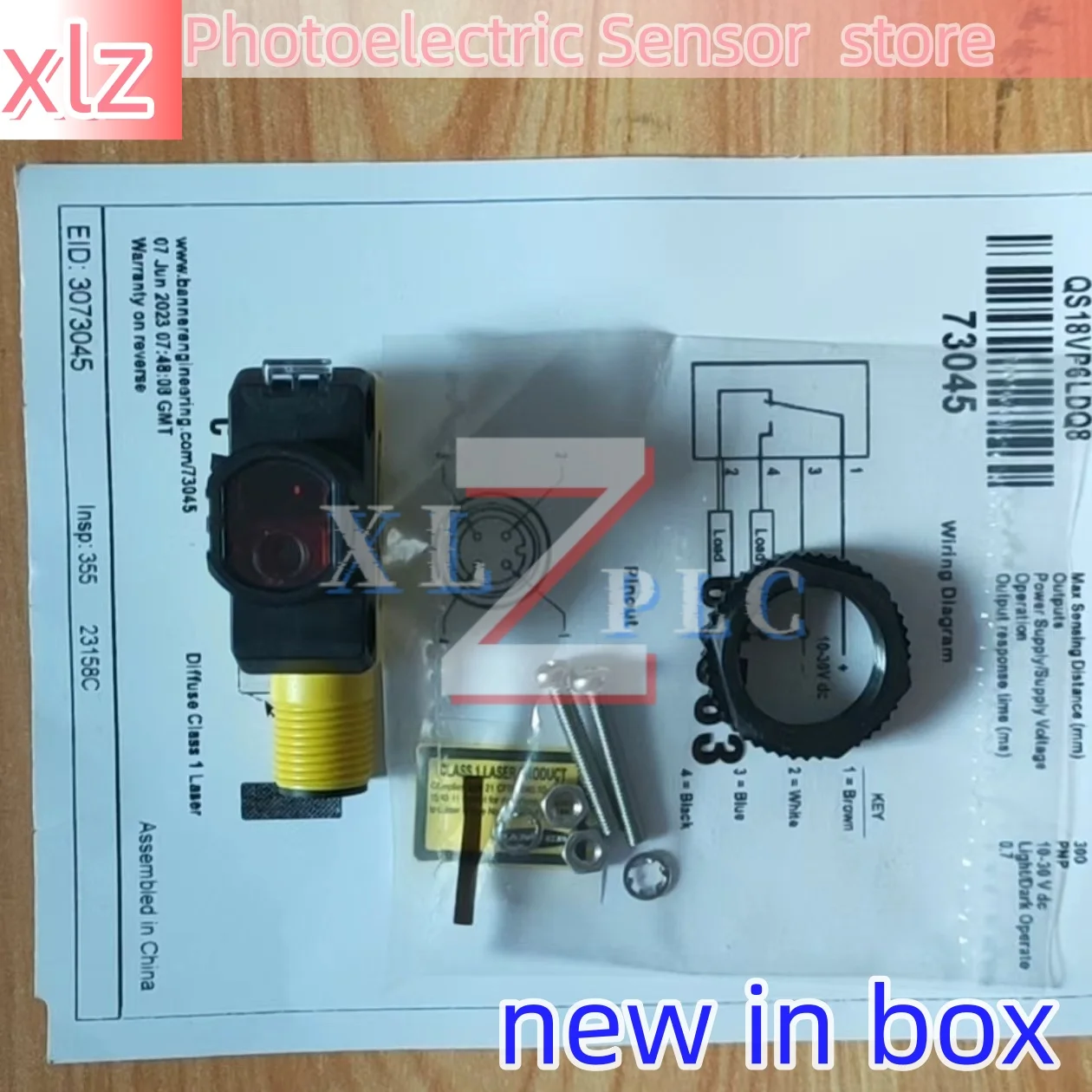 

new in stock Photoelectric Sensor QS18VP6LDQ8 QS18VP6LLP QS18VP6LLPQ8
